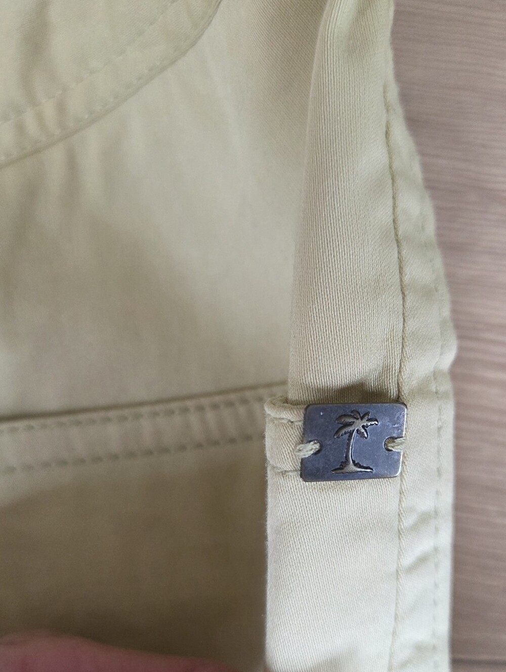 Tommy Bahama Stretch Sage Green Roll Up Capri Pants Size 4 Cropped Resort - Picture 10 of 10